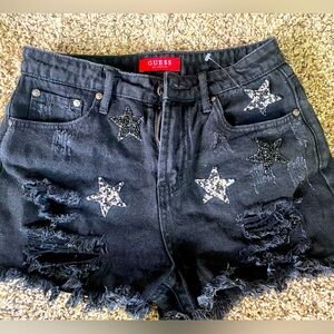 GUESS Women’s Jean Shorts size 1 (25)